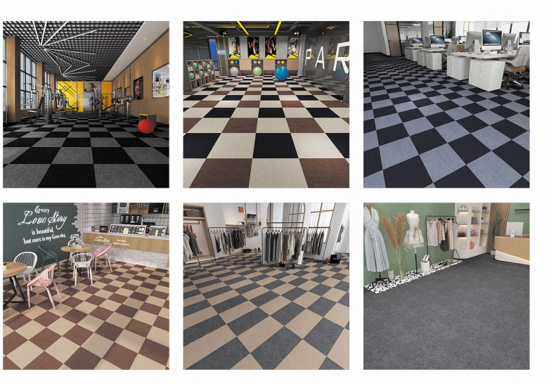Modular Carpet Tiles 30x30cm | Anti-Slip Backing | Mix & Match Colours