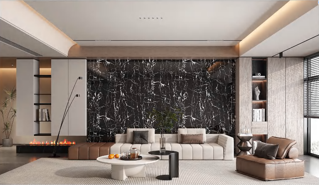 Square Wallpaper Tiles 60x60cm | Peel & Stick | Mix & Match Patterns