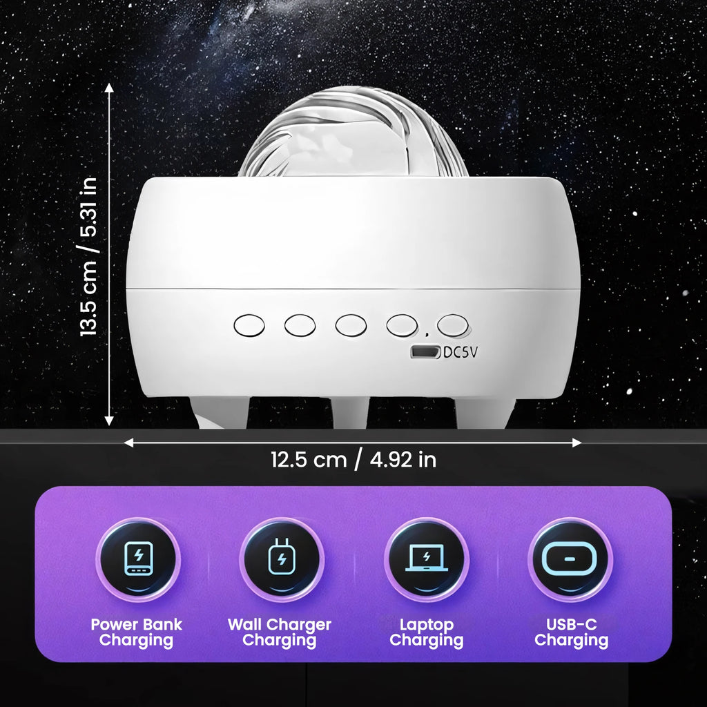 Galaxy Projector USB Charging